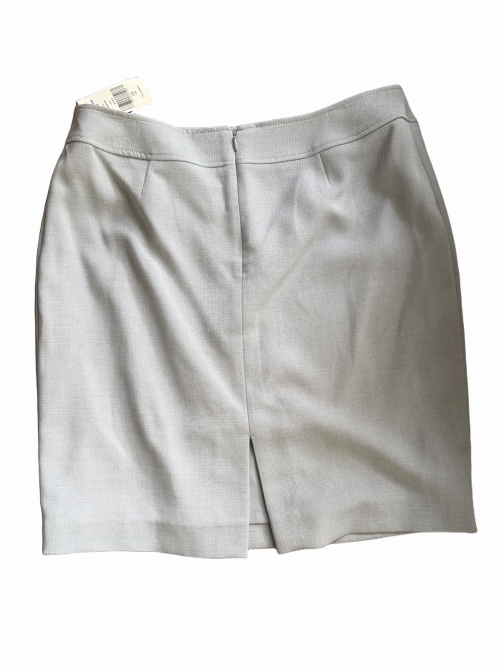 Tahari Arthur S. Levine Gray Tailored Blazer & Skirt Set | Petite Size 10 - Picture 8 of 9